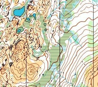 Alle N-klasser kan starte fra kl. 16.00. Det er 500 meter å gå langs sti til start 1.