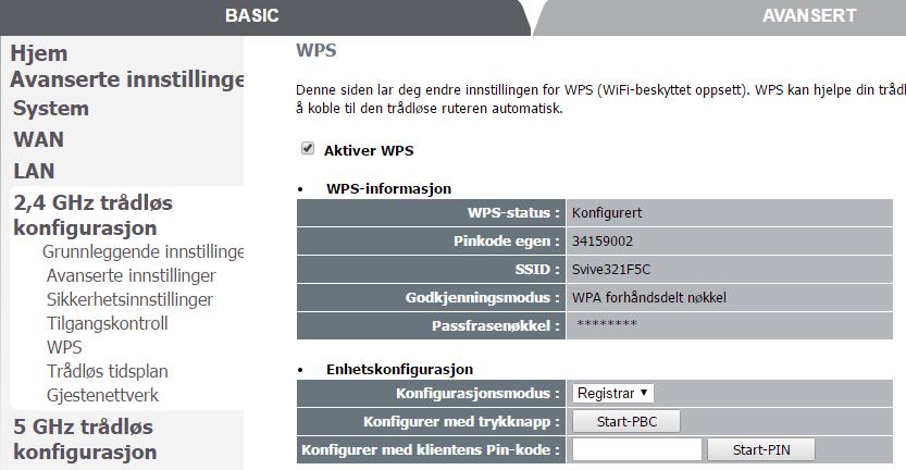 Hvordan koble til trådløse enheter med WPS? WPS er en funksjon for enkel tilkobling av trådløse enheter uten å skrive inn passordet.