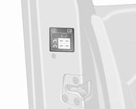 184 Pleie av bilen Etiketten med dekktrykkinformasjon på førerens dørramme angir de originale dekktypene og det tilsvarende dekktrykket. Pump alltid opp dekkene til trykket som vises på etiketten.