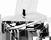 Ekstra koppholdere er plassert på baksiden av det nedfelte midtre baksetet 3 73, 3 49. Koppholderne kan også brukes til å holde det bærbare askebegeret.