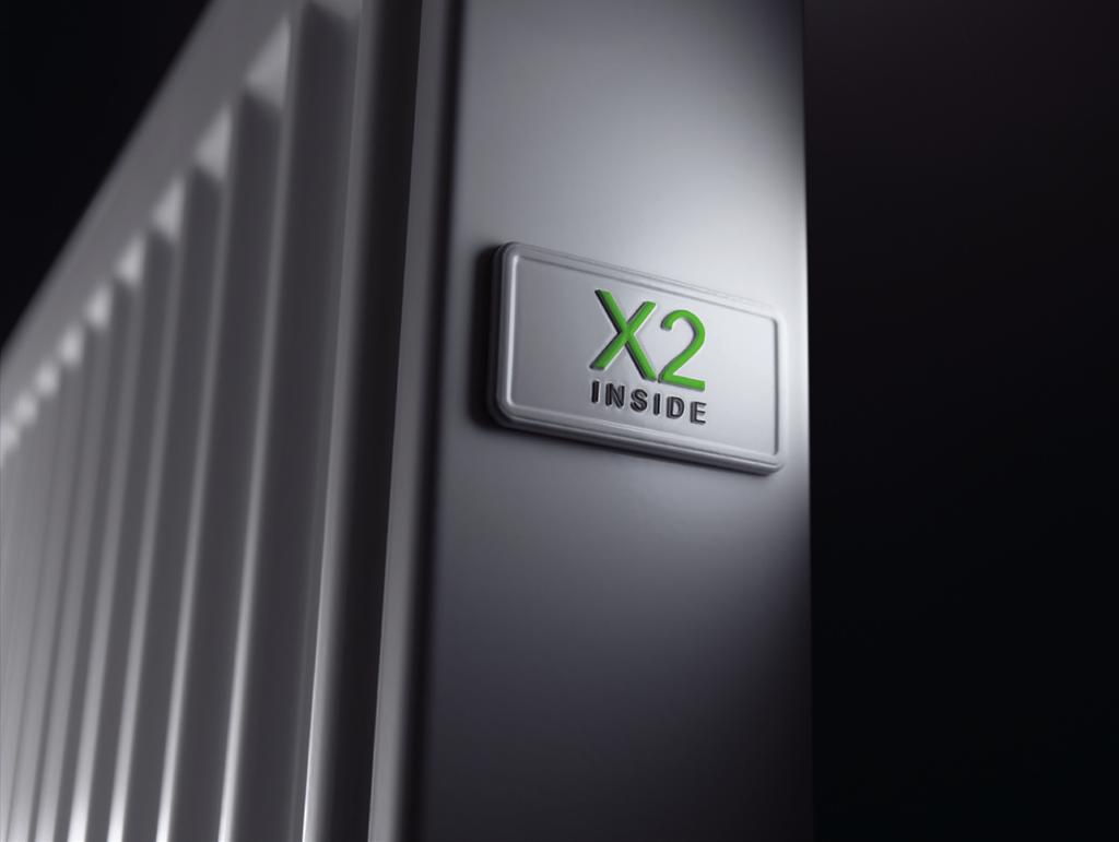 Produktblad Utførelse K-radiatoren er fleksibel og gir mange anslutningsmuligheter.
