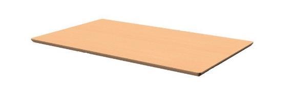 Kontorpulter 1 Bordplate 80 x 140 Produsent: Edsbyn Modell: Bordplate 06A99 Bordplate i MDF.