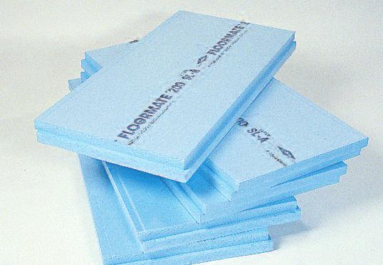 TM STYROFOAM HKFK/HFK-fri isolasjon Styrofoam er harde isolasjonsplater av blått, ekstr uder t polystyrenskum, XPS.