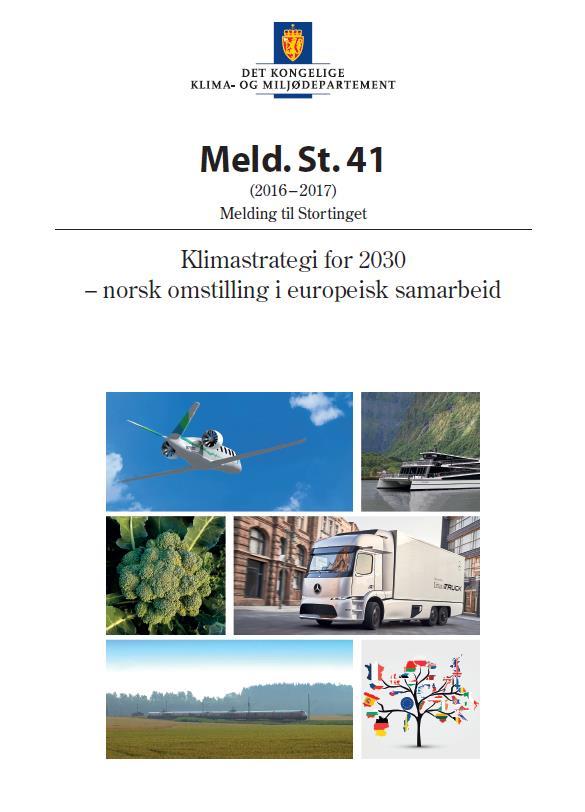 Norge en del av Europa Norge skal innfri sine forpliktelser i Parisavtalen sammen med EU Blir i sterkere grad omfattet