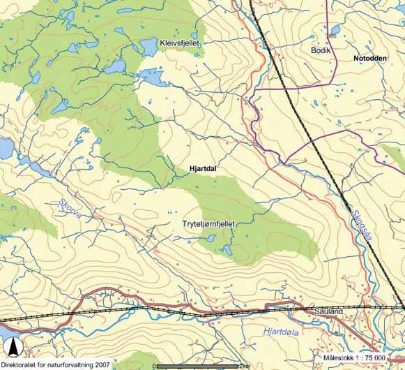 Alternative utbyggingsløysningar Reduserer ikkje inngrepsfrie områder Det skal lagast ei overordna samanlikning med tanke på bl.a. ressursutnytting, økonomi og miljøverknader av aktuelle alternative utbyggingsløysningar i området.