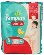 Libero & Pampers stort utvalg,