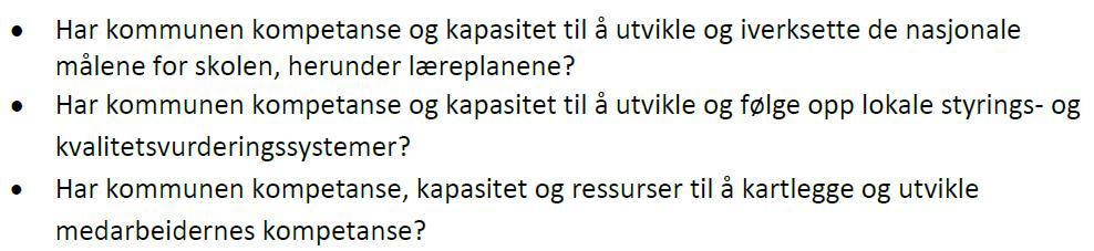 Har kommunen dialog om kvalitet som