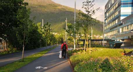 Grøntdrag (9) Kanalkvartalet Lungegårdsparken ble etablert langs østsiden av Store Lungegårdsvann i 1997.