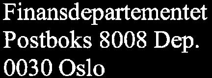 NORGES BANKS REPRESENTANTSKAP Finansdepartementet Postboks 8008 Dep. 0030 Oslo Deres ref. : 17/2770 Oslo, 13.
