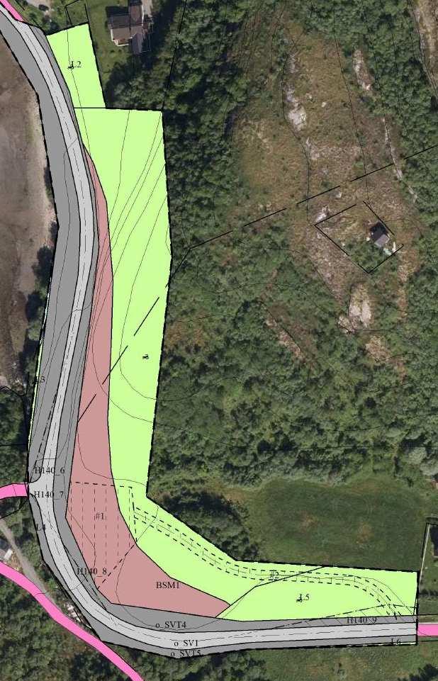 LURØY KOMMUNE Side 7 av 8 Område BSM1 i plankartet endres slik: Vedlegg: Utskrift til: Forslag til nye bestemmelser (endringer vises med rød farge) Saksfremlegg utlegging av planforslag ut på