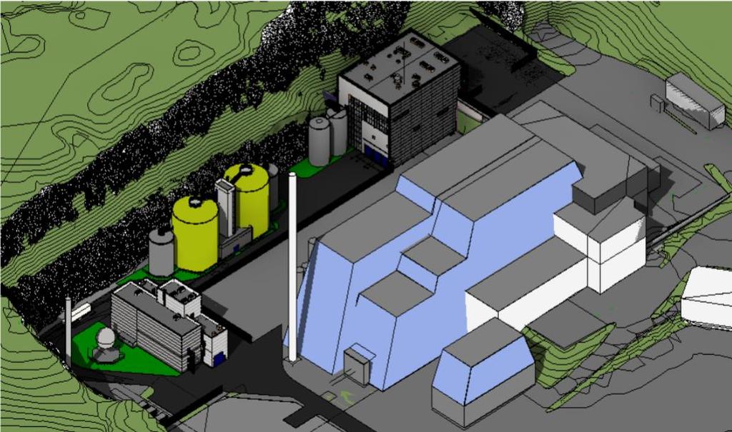 LUKTRISIKOVURDERING BERGEN BIOGASSANLEGG 12 Tenningen av biogass i fakkelen skjer når gassklokka oppnår et visst trykk. Oppgradert biogass (biometan) benyttes i dag som pilotflamme.
