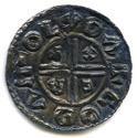 Aethelred II 978-1016, Penny, Last small cross type 2800 1009-1019, London, H. 2416, N. 777, S. 1154, 1,31 gr. qual. 1+, nice, ex. Glend 1977, ex. Mack (Syll. 1028), ex. Duke of Argyll. 3219 ENGLAND.