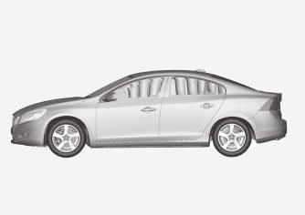 SIKKERHET Kollisjonsgardin (IC) Kollisjonsgardinen bidrar til å beskytte hodene til fører og passasjerer mot å bli slått mot innsiden av bilen ved en kollisjon.