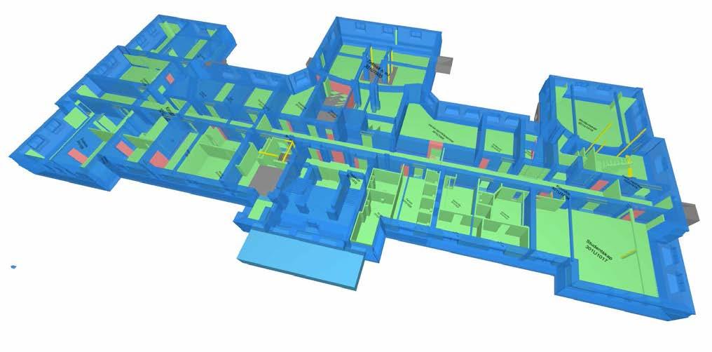 BIM PÅ BYGGEPLASS, TILPASSEDE VISNINGER Fargebruk