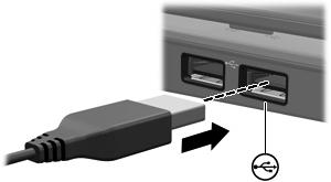 1 Bruke en USB-enhet USB (Universal Serial Bus) er et maskinvaregrensesnitt som kobler eksterne enheter (tilbehør), for eksempel USB-tastatur, -mus, -skriver, -skanner eller -hub, til datamaskinen