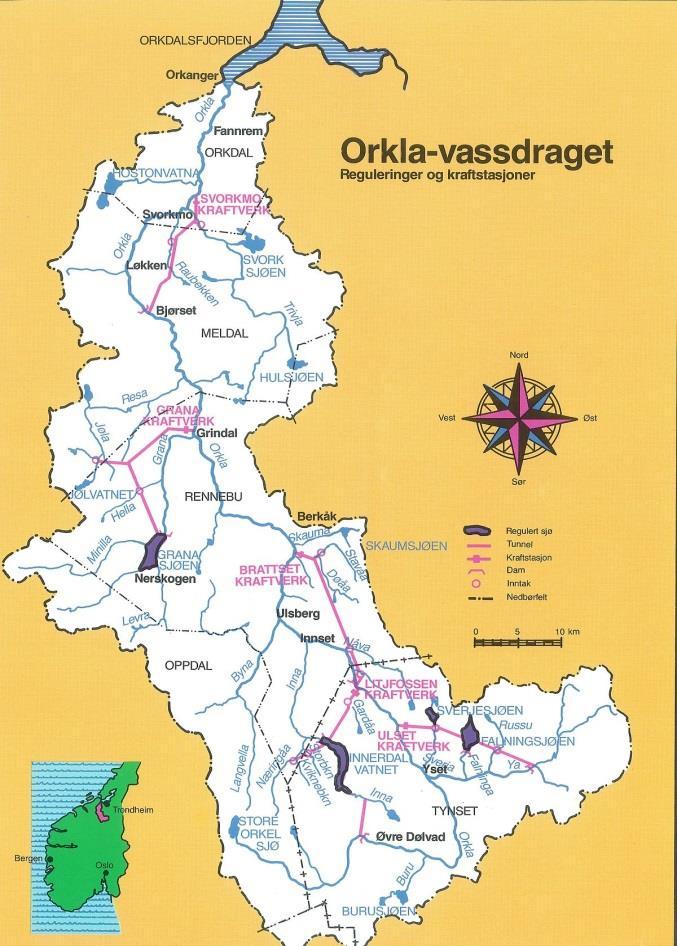 1917 nr 17 søker Kraftverkene i Orkla DA (KVO) om endring i manøvreringsreglementet for Orkla- og Granavassdraget meddelt ved kgl.res. 16.6.1978.