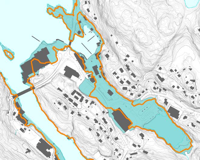 Lyktaneset (neset nord for hamna) er eit område med potensiale for å vere eit rekreasjonsområde i tilknyting til sjø.