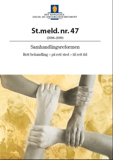 Bakgrunn Pasientrettighetsloven 3-1 (2001) Samhandlingsreformen (St.meld.nr.