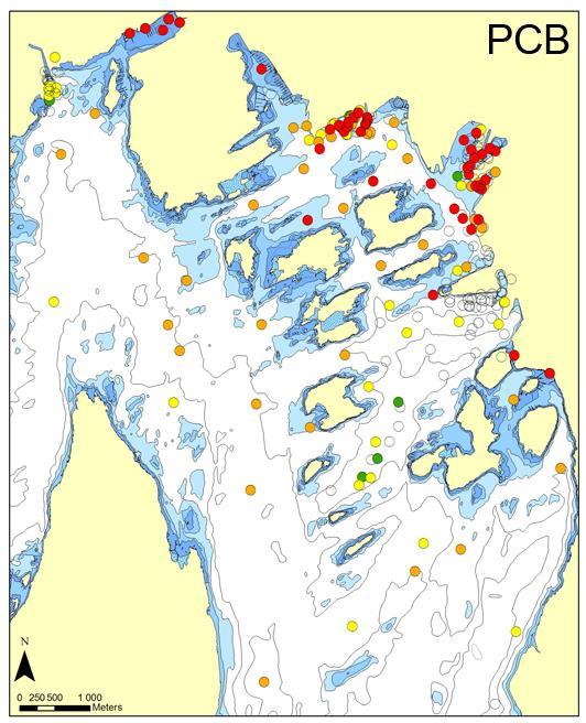 sedimenter innerst i Oslofjorden før