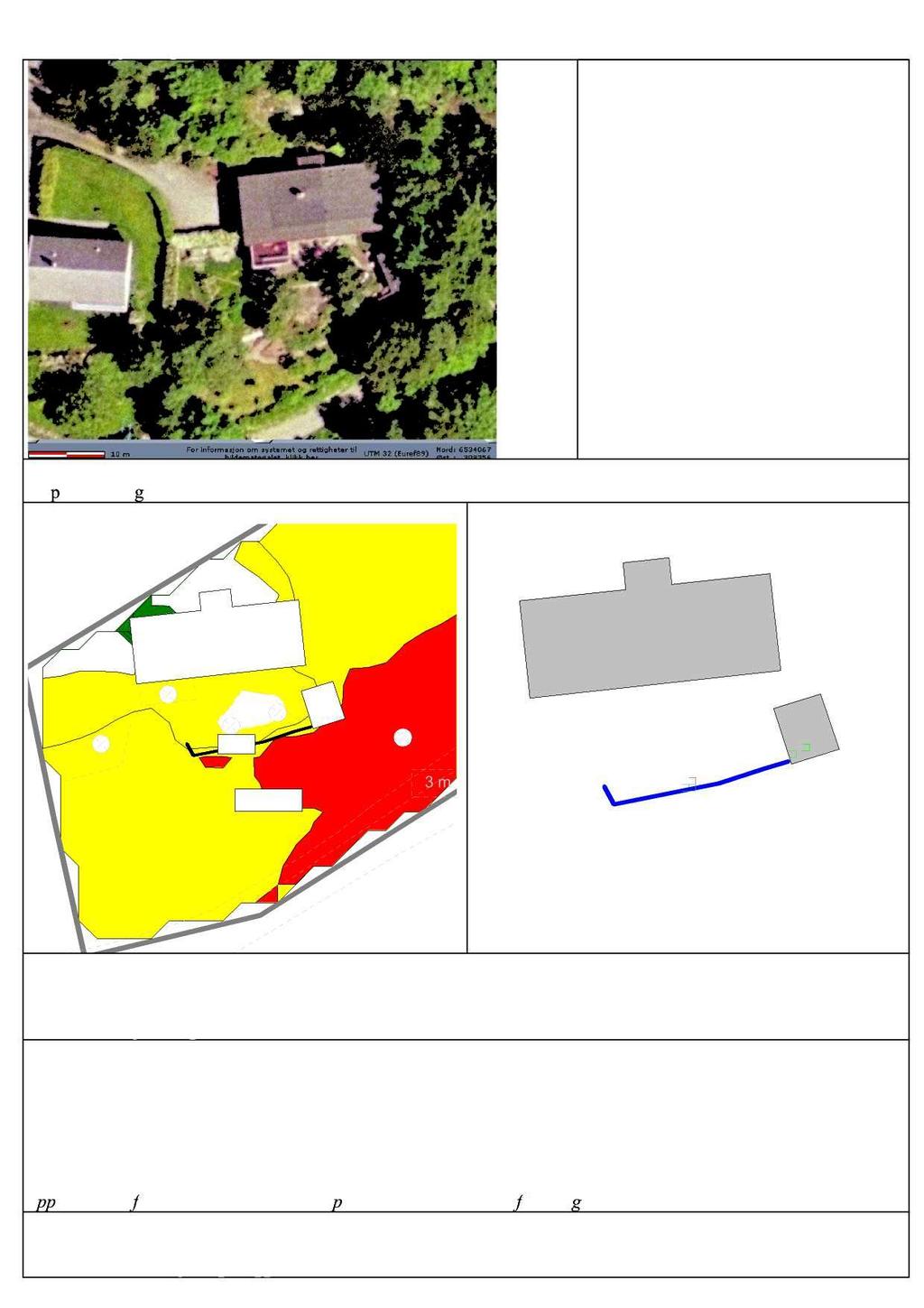 Adresse : Røynebergveien 105 Generelt : Terrasse på sørsiden av huset. Hagestue sør for huset. Terrasse vest for hagestue. I tillegg blir et par andre uteplasser i hagen brukt.