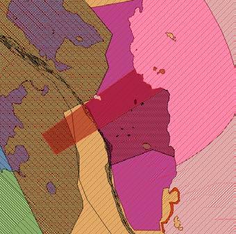 Oversiktskart Planstatus: Området er avsett til «næring» i gjeldande kommuneplan for Austevoll kommune (2012-2023). Området ligg òg i omsynssone for militær verksemd, H380_1.