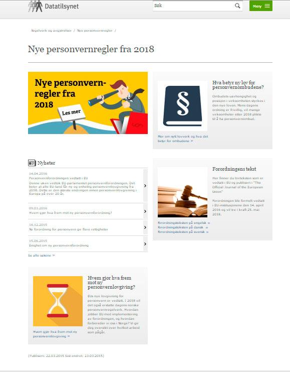 Alle må kunne oppfylle borgernes nye rettigheter Når er dere compliant med GDPR Retten til å bli glemt Rett til at personopplysninger begrenses Systemer må oppfylle krav til dataportabiliet Strengere