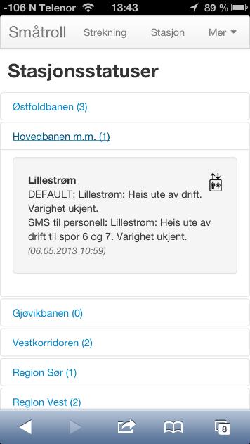 Status målrettet