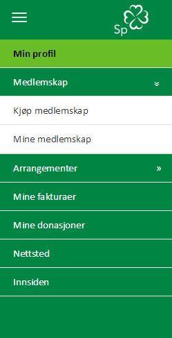 2.3 INTERESSER Noe som skiller seg i fra det gamle systemet er at du også kan krysse av for hvilke interesser du har.