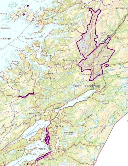 Laserskanning 2016 jfr. innspill fra partene, SVV og Høylandet/Grong drivende parter Punkttetthet 5 pkt pr.