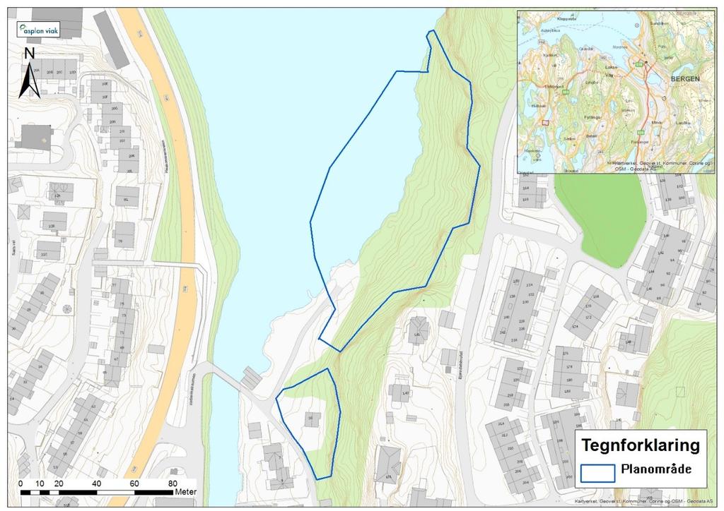 3 1 INNLEDNING Asplan Viak er engasjert av for å gjennomføre en vurdering av fare for skred i bratt terreng for nye boliger ved Hetlevikstraumen, se Figur 1-1.