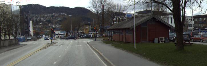 Fig. 5.9 Førde Taxi sine lokalar ligg nær fv. 481 (bygning til høgre i bildet) Lindbøen Bustadkomplekset i Lindbøen har køyrbar tilkomst til inngangen.