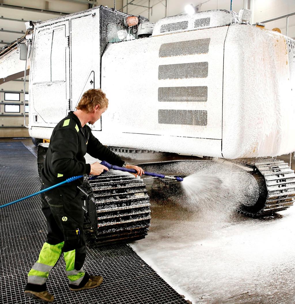 Stasjonære vaskeløsninger -effektiv og