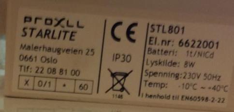 Batterier merket NiCd skal emballeres slik at de ikke blir skadet.