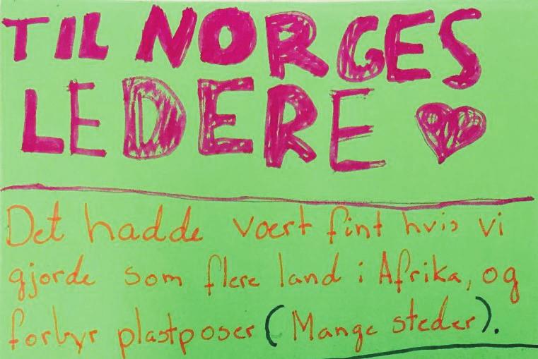 4. Kjøp mindre og kast mindre vi vil arve en ren jord! Forsøpling er det som vi i Barnas Klimapanel har fått flest innspill om det siste året.