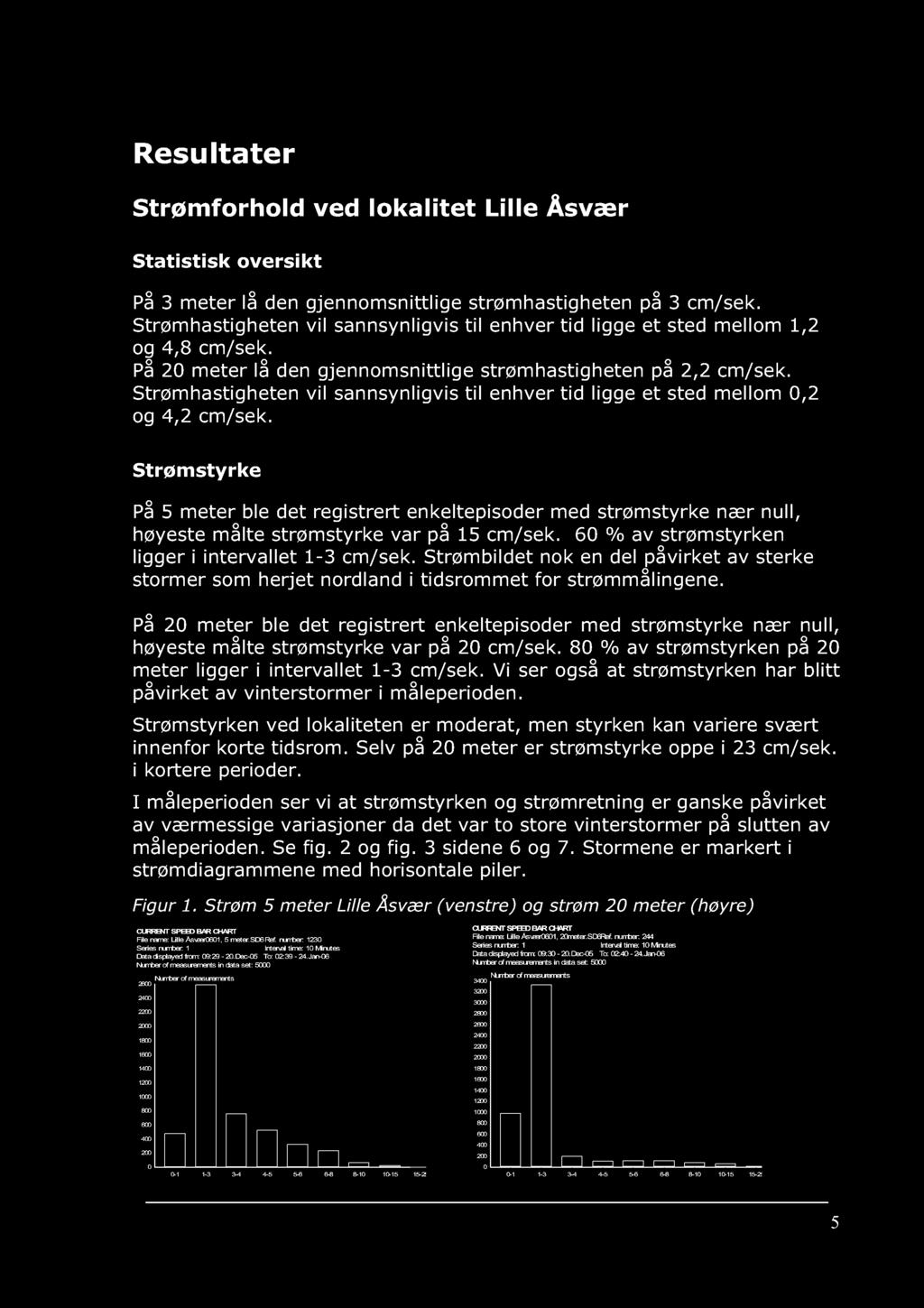 Strømhastighete n vil sannsynligvis til enhver tid ligge et sted mellom, og, cm/sek.