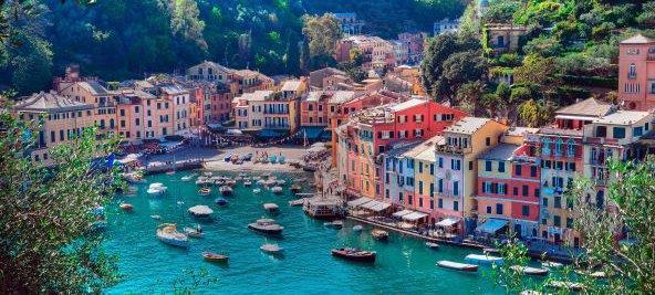 5 Dag 7 Heldags utflukt til Portofino Vi tar tog eller båt (værforbehold) ut til Italias mest eksklusive kystby, Portofino.
