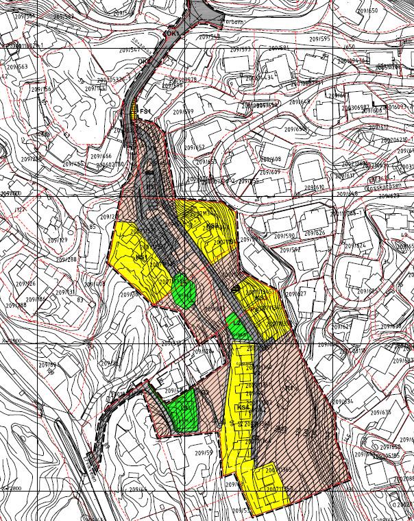 Figur 1: Plankart for