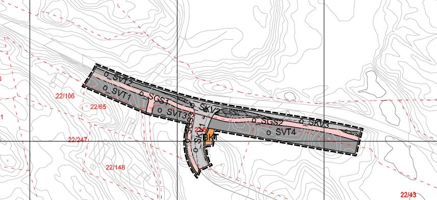 Detaljplan - godkjent av Statens vegvesen 19.9.2014.