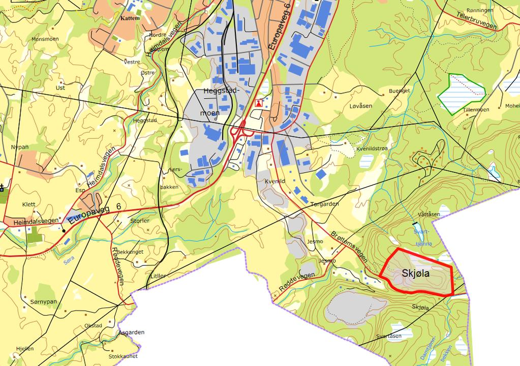 Saksframlegg Detaljregulering av Skjøla pukkverk, gnr/bnr 309/1, sluttbehandling Arkivsaksnr.