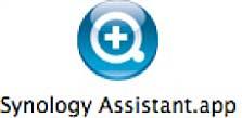 1-1566 3 Dobbeltklikk på Synology Assistant.app i vinduet som åpnes.