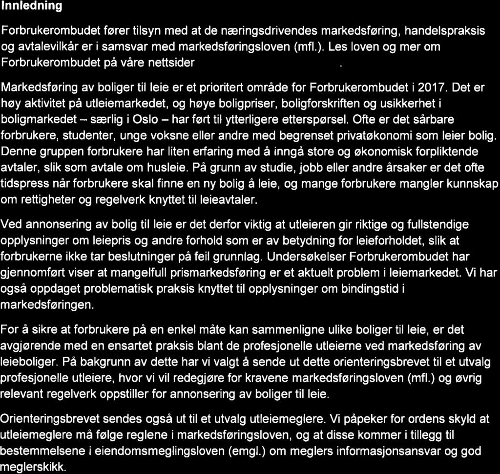 C.» MB Mottakere etter adresseliste Deres ref. Vår ref. Dato: Sak nr: 17/1955-1 23.10.2017 Saksbehandler: Anders Sæve Obrestad Dir.