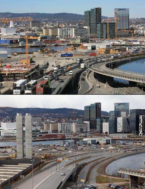 Jo raskere trafikken går gjennom Oslo, dess