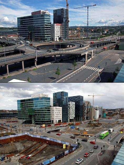 2015. Dagtrafikk og tunnel gjennom Oslo