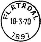 1897 HLO Registrert brukt fra 16 3 37 HFK til 22 12 48 HLO Stempel nr. 2 Type: IIA Utsendt 21.12.1948 FLÅTÅDAL Innsendt?