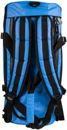 BAG FIREFLY 8933 Robust Duffelbag i slitesterk kvalitet. Kan gjøres om til backpack for optimal bærekomfort. Laget i vannavvisende materiale.