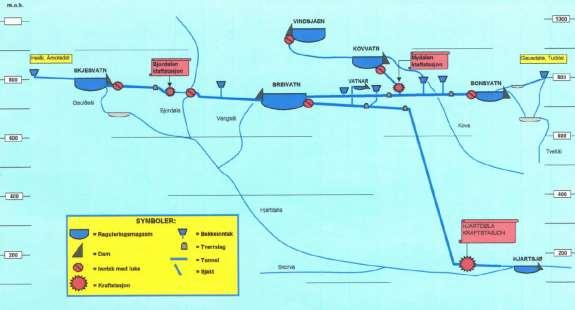 Notat TIL: FRA: Vassdrag og utbygging Energidisponering og handel POSTADRESSE Skagerak Kraft AS Postboks 80 3901 Porsgrunn KOPI VÅR REF: DERES REF: Kristian Grimstvedt DATO: 12.05.