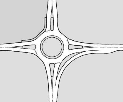 E39 vil ha midtrekkverk, og vere avkøyrslefri, sett vekk frå ei mindre strekning frå Kronborg til Bruland. Dette betyr at kryssa er planskilde og berre har rampar av og på E39.