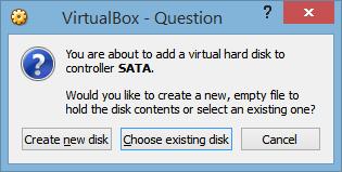 (Den bruker ikke mer fysisk diskplass enn det du lager på den.) 9. Lukk Settings-vinduet og start VMen. Den nye disken må klargjøres i Windows før den kan brukes.