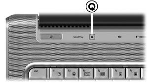 Komponent (9) Num lock-lampe På: Num lock er på, eller det integrerte numeriske tastaturet er aktivert. *De 2 strømlampene viser den samme informasjonen.