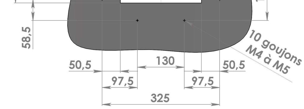 X 224 MONTERINGSPLATE DER